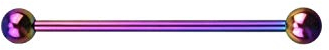 PiercingDoc Industrial Piercing Titan G23 Barbell Bar, Titan G23,