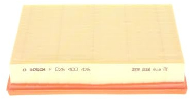 Bosch S0426 Car Air Replacement Filter | Separates Particles from the Air Intake - Moisture-resistant plus High Tensile Strength