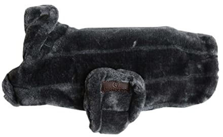 Kentucky Dogwear Fake Fur Hundemantel 300 g, Größe:XXL, Farbe:grau