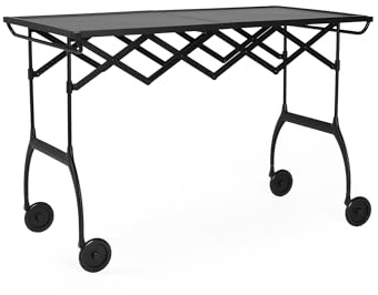 Kartell Battista, Servierwagen, Schwarz