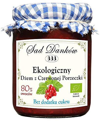 CONFETTURA DI RIBES ROSSO SENZA ZUCCHERO BIO 260 g - SAD DANKÓW
