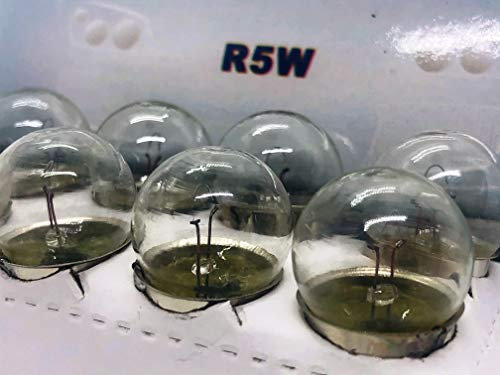 Maxxoni 10x Stück R5W 12V KFZ Auto Beleuchtung Glühlampe Autolampen Glassockel Long Life (10x R5W)