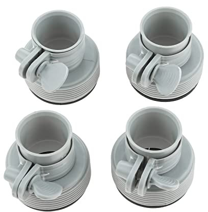 REACHYEA 4 unids/set Piscina bomba manguera adaptadores 1.25 -1.5 Tipo B para Intex piscina manguera conversión actualización filtro bombas sistema de agua salada