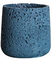 RHSH übertöpfe Zement Blumentöpfe Moderne Dekorative Gartenpfosten mit Entwässerungsloch Pflanze Container Dekorieren Zimmer Büros Schlafzimmer Wohnzimmer Blumentöpfe (Color : Large)