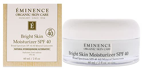 Eminence Bright Skin Moisturizer SPF 40 For Unisex 2 oz Sunscreen