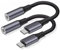 2 Pack USB-C Aux Adapter, Type C to 3.5mm Headphone Jack Adaptor for Apple Dongle, iPhone 16e 16 Pro Max, Samsung Galaxy, iPad Pro, Headphones, Car Stereo, Speaker Hi-Fi Clear Sound, Auxiliary Audio