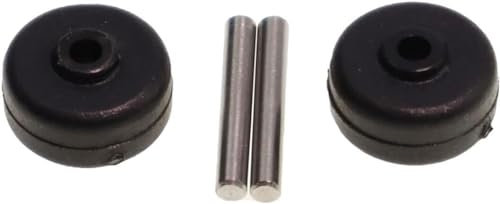 2 roulettes avec axe adaptable pour brosse XFORCE FLEX 8.60, RH9679WO, EO9617, EO9631, EO9671, EO967