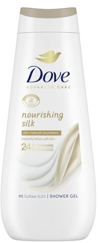 6er Pack - Dove Advanced Care Duschgel - Nourishing Silk - 400ml