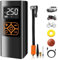ProChosen Cordless Tyre Inflator Air Compressor, 150PSI Rechargeable Car Tyre Inflator Tyre Pump, Electric Bike Pump Air Pump Digital Display Portable Car Pumps for Tyres with LED Light