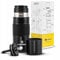 Cebador Thermal Yerba Mate Cup with Straw – Yerbomos X 450ml | Double-Wall Insulated Stainless Steel Travel Flask | Travel Yerba Tea - Portable Mate Thermos | Easy Clean Filter Thermal Bottle