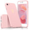 ScandiCasis for iPhone 7/8/SE 2020/SE 2022 Cute Case, Heart Pattern Soft Silicone Phone Case Protective Shockproof Cover for Women Girls, Pink