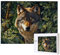 Jungle Wolf Puzzle 500 Teile Puzzles Erwachsene, Helle und farbenfrohe Puzzles, Indoor-Puzzle-Kreativspiel zur Entspannung von Erwachsenen und Erziehung oder als Geschenk I-67