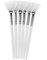 TOVINANNA 6pcs Facial Fan Brushes Gentle Makeup Applicator for Sleeping Masks Beauty Tool for Precise Application Comfortable Touch for Skin for DIY Beauty Treatments