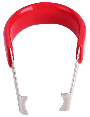 Kueohse Écrou de roue de voiture Cache-boulons Capuchon Outil Clé Pince à épiler Métal