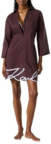 Karl Lagerfeld Damen Karl DNA Signature Beach Dress