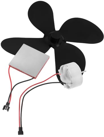 LABRIMP 1 Satz Kaminventilator Reparaturset Motor und Wärmeerzeugungsplatten für Holzöfen Zubehörteile für Wärmebetriebene Ventilatoren Installieren und Langlebig