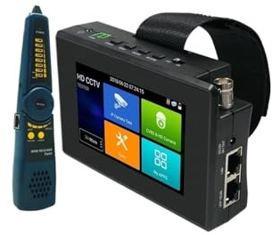 Tester per telecamere CCTV, Tester CCTV Telecamera IP Ahd Mini Monitor 4k VGA IPC Poe portatile Test cavo telecamera Cftv(IPC1800ADHCPlus)