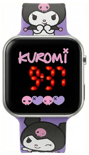 Clondo Montre numérique LED pour enfant et fille, fonction date, format 12/24 heures, gadgets officiel, cadeau