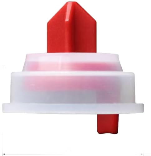 CashMuch Inlet Valve For Grohe Toilet Parts - Flush Valve Diaphragm Seal Washer For 43758 Cisterns, Silicone Rubber Seal Ring, 2.65 X 2.8 Cm