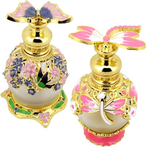 Artibetter Flacon Compte-Gouttes en Verre 15 ML pour Huiles Essentielles et Parfum, Bouchon Violet à Large Base, Flacon Aromathérapie Rechargeable pour Voyage et Usage Cosmétique