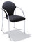 Nowy Styl Stapelstuhl | mit Polstern | HxBxT 470 x 450 x 490 mm | Polsterfarbe Schwarz | VE 2 STK