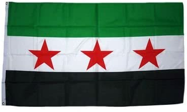 Fahne/Flagge Syrien alt 90 x 150 cm