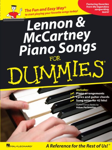 Lennon & McCartney Piano Songs for Dummies (English Edition)