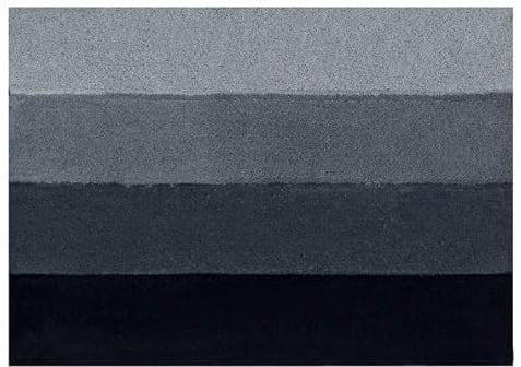 Spirella Badteppich Badematte Badvorleger Duschvorleger Mikrofaser Hochflor flauschig 55x65 cm – Grau