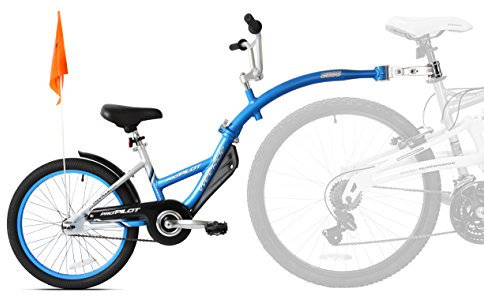 Weeride Pro-Pilot Tandem Aluminium Bicycle Trailer, Blue Tagalong Anhänger Fahrrad, blau, 51 cm