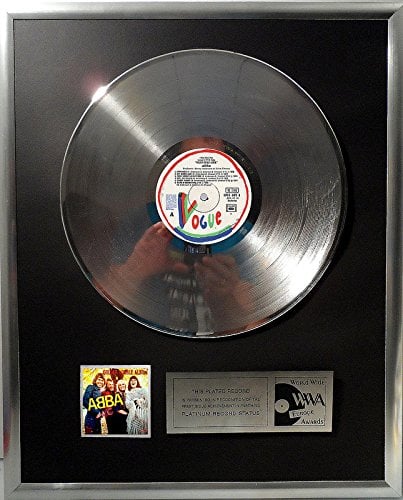 Abba Golden Double Album platin Schallplatte (goldene gold record)