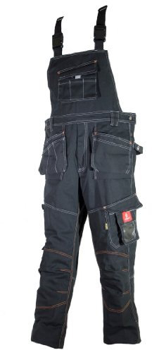 Urgent URG - B Schwarz 56 Arbeitskleidung Latzhose
