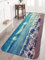 A.Monamour Badematten Badteppiche Badvorleger Blauen Ozean Meer Große Wellen Strand Meer Natur Tropische Landschaft rutschfeste Bad Teppiche Matten Für Bad Badewanne Matten 40x120cm