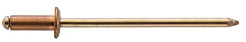 GESIPA | Rivetti ciechi in alluminio/VA parent (rame/bronzo, 4,0 x 12,0 mm)