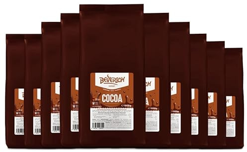 BEVERICH - Premium Instant-Automatenkakao, 10x1000g Instant-Kakao | 13% Kakaoanteil