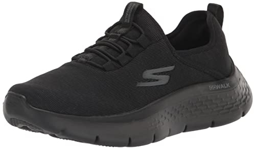 Skechers Women's Go Walk Flex-Lucy Sneaker, Black, 6 UK