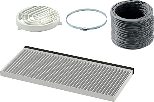 Bosch DWZ1IT1I4 Zubehör für Dunstabzüge, Clean Air Standard Umluftset (4-teilig), Made in Germany