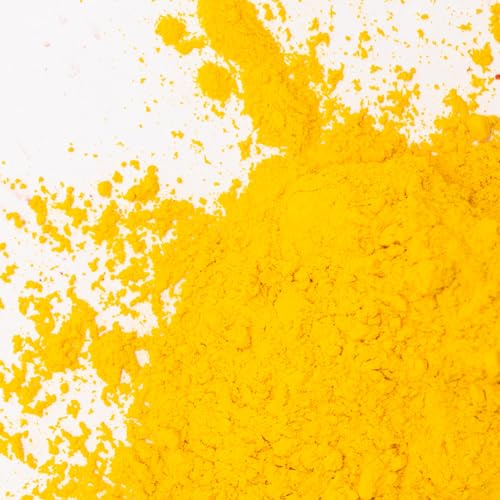GOODTAKE Yellow Pigment Cement Pastel Tile Paint DIY Manually Paving Concrete Mold Concrete Color Pigment Dye for Mortar Grout (Yellow, 2 Pounds)