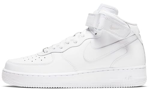 NIKE Air Force 1 '07 Mid, Sneaker Donna, Bianco, 40 EU