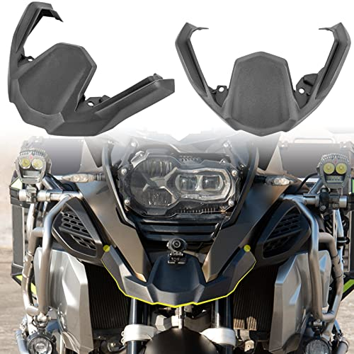 Lorababer Motorrad Kotflügel vorne Schnabel Nase Kegel Untere Verkleidungsabdeckung Kompatibel mit R1200GS ADV R 1200 GS ADV (2014-2018) R1250GS ADV R 1250 GS ADV (2019-2023) (Unbemalte Farbe)