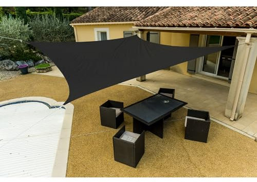 WERKA PRO Telo ombreggiante Grigio 4 x 5 m