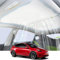 Modelo Y Auto Techo Solar Sombra de Cristal Compatible con Tesla Model Y 2021 2022 2023 Toldo Parasol con Bloqueo De Ayos UV, Sombrilla para Techo Modelo Y legable Aislar el Calor (White, Model Y)