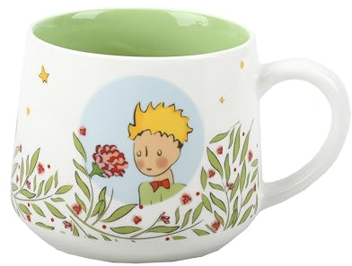 CYP Brands Der kleine Prinz - Tasse, Geschirr, Frühstück, lustige Tassen, Tasse mit Überraschung, 3D-Figur, Little Prince, Weiß, offizielles Produkt