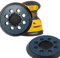 ANBOO 5 Pièces Disque de Ponçage/Plateau Ponceuse avec 8 Trous, Système Croc et Boucle - Compatible avec les Ponceuses Orbitales Standard 125mm