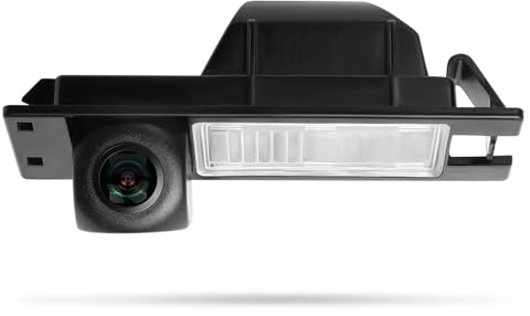 Auto Rückfahrkamera für Opel Astra H/Opel Zafira B/Corsa D/Vectra C/Insignia 170 Grad Weitwinkel Auto Nachtsicht Wasserdicht Rückfahrkamera im Koffergriff integriert