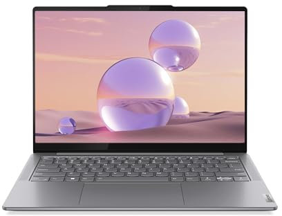 Lenovo Yoga Slim 7 14IMH9 - Ordinateur Portable 14'' WUXGA OLED (Intel Core Ultra 5 125H, RAM 16Go, SSD 512Go, Intel Arc Graphics,Windows 11 Home) Clavier rétroéclairé AZERTY FR - Lunaire Gris