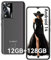 CUBOT A10 Handy Ohne Vertrag, 12GB + 128GB / 1TB erweiterbar, Android 14 Smartphone, 6.56 Zoll Display, 5100mAh Akku 48MP Hauptkamera Octa Core Prozessor Dual 4G SIM, OTG, Face ID, GPS Schwarz