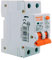 MeanWell Interruttore Magnetotermico Differenziale 300mA, RCBO 1P+N C16 16A, Tipo AC Curva C 6000A 220V, 2 Poli Occupa 2 Moduli Barra DIN