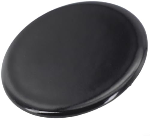 Juego de tapas para quemador de estufa de gas 55/75/100/130 mm | Juego de tapas para quemador de estufa de gas SABAF | Accesorios de cocina negros (130)
