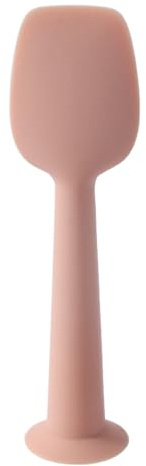 Baby Diapers Cream Spatula, Diaper Rash Cream Applicator, 4.8x1.26 Inches Gentle Balm Tool, Soft Silicone Paste Spreader for Bath, Nursery, Cheeks and Butt Care
