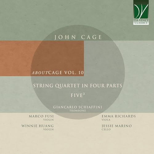 Aboutcage Vol. 10: String Quartet in Four Parts, F